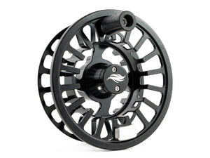 allen source fly reel ATS Series Black / 3 (7wt Fully machined aluminum spool and frame Multi Allen Introduces Extra-Large Arbor Kraken