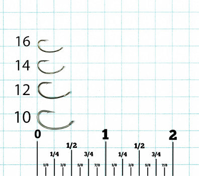 N204 - Shrimp, Caddis, Scud Hook