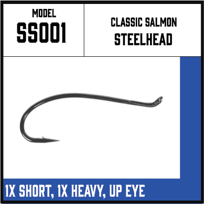 SS001 Classic Salmon Steelhead Hook – Allen Fly Fishing