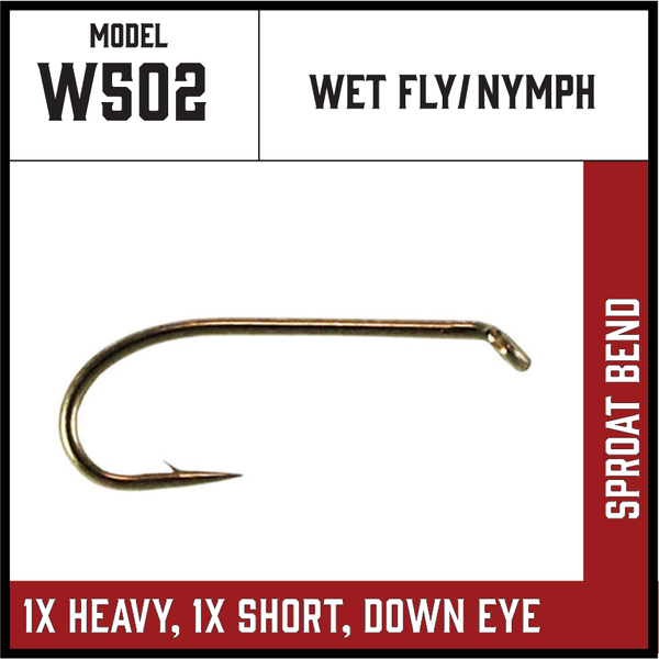 W502 - Wet Fly, Nymph Hook